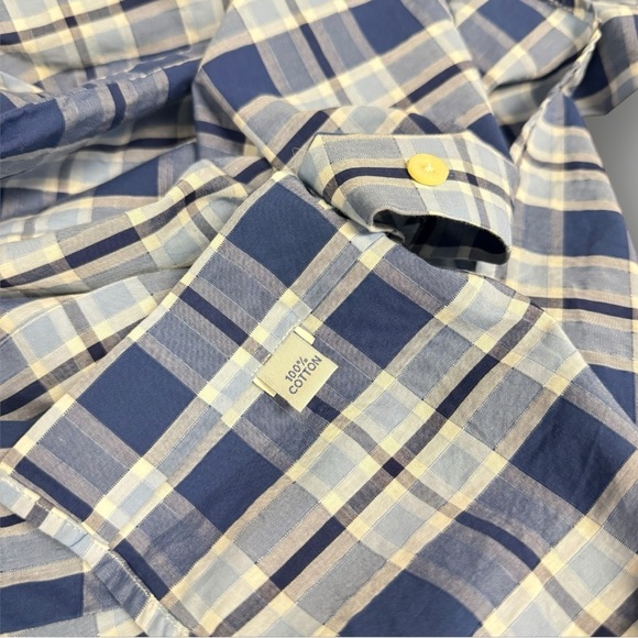 BARBOUR Plaid The Ledies Button down Shirt Sz 8 - Picture 7 of 10